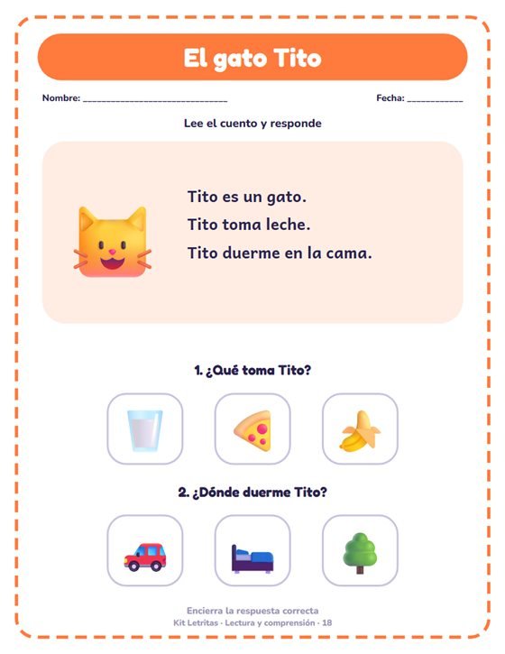 Lectura y comprensión